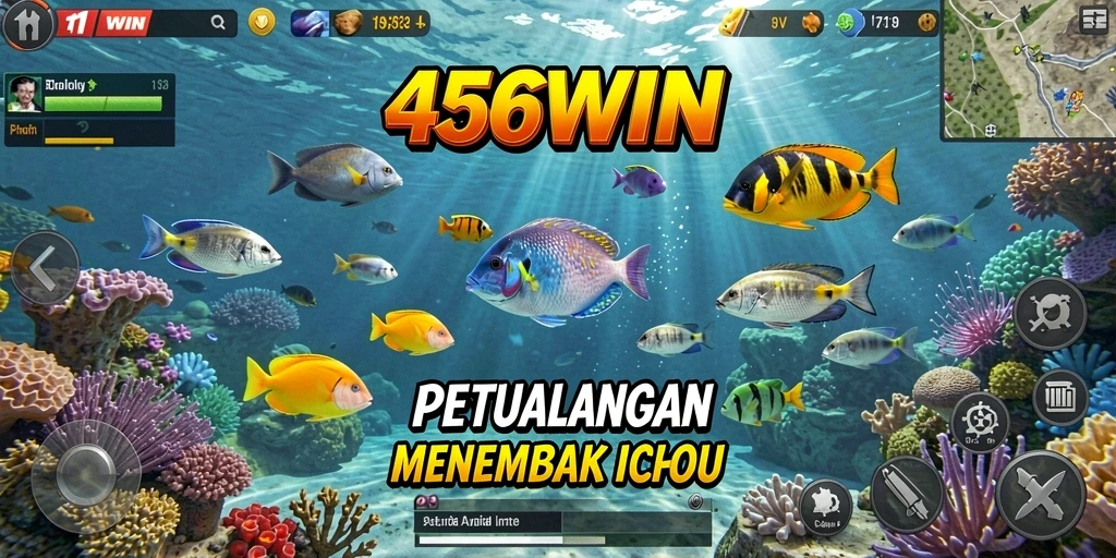 Tampilan screenshot gameplay menembak ikan yang menarik di 456WIN.