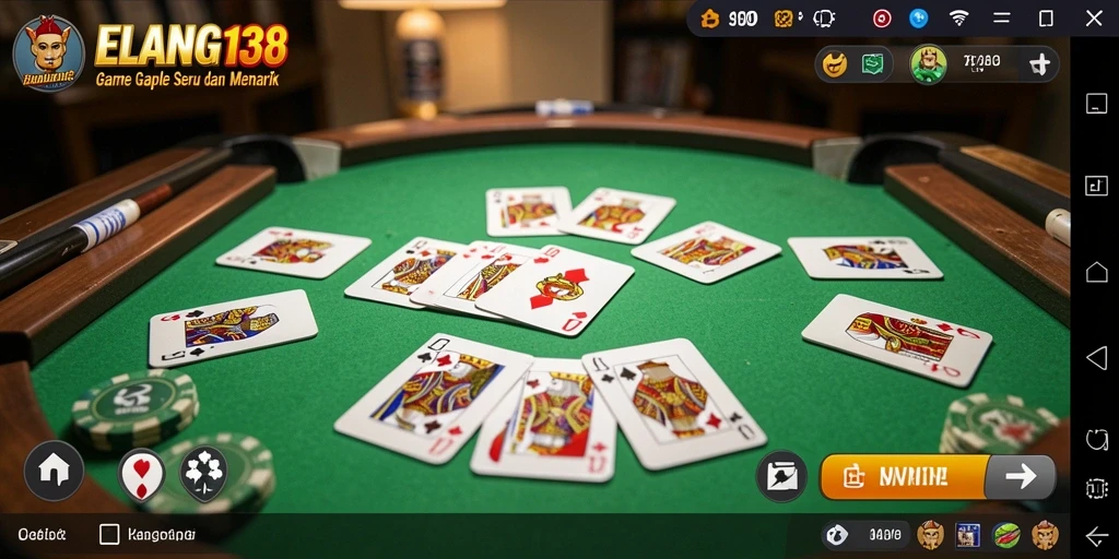Tampilan layar gameplay ELANG138 yang menegangkan dan seru.
