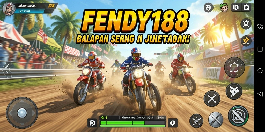 Gameplay balapan yang cepat dan mendebarkan dalam FENDY188.