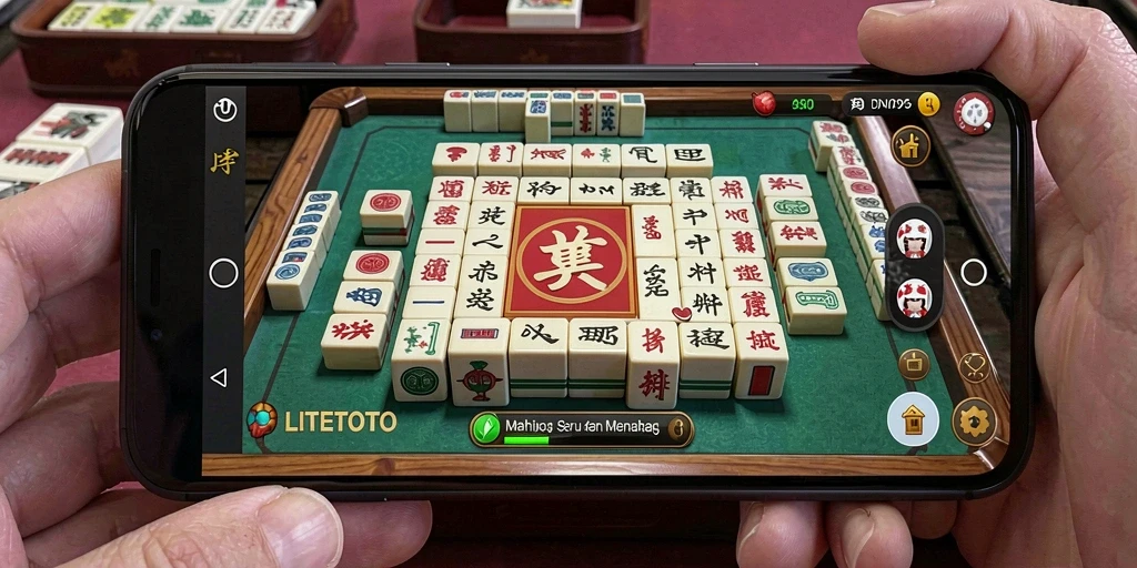 Tampilan seru gameplay Mahjong di LITETOTO.