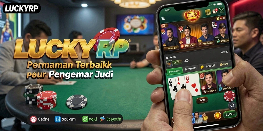 Tampilan gameplay LUCKYRP yang mendebarkan dengan suasana kasino.