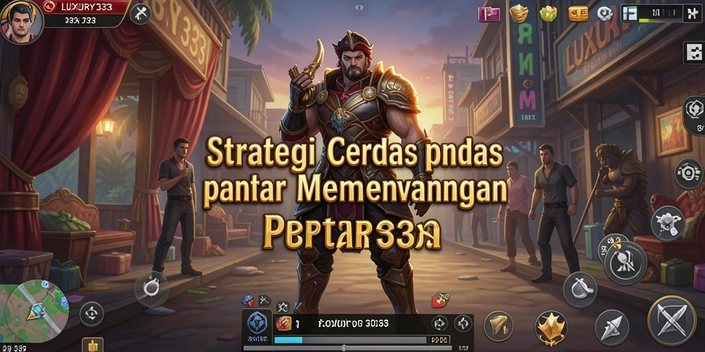 Tampilan gameplay strategis yang mengasyikkan dari LUXURY333.