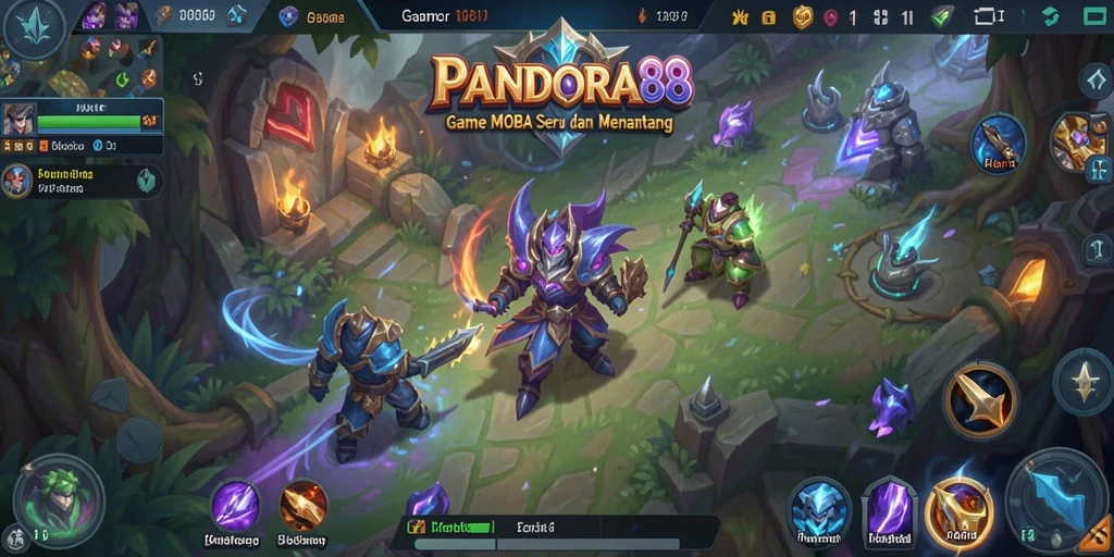 Gameplay seru dalam PANDORA88 dengan kerjasama tim yang menegangkan.