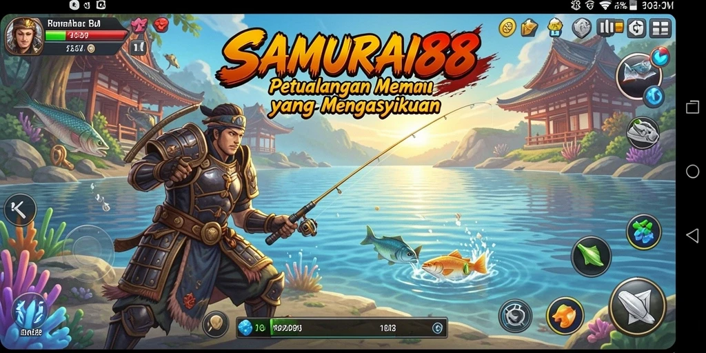 Tangkapan ikan yang memukau di SAMURAI88.