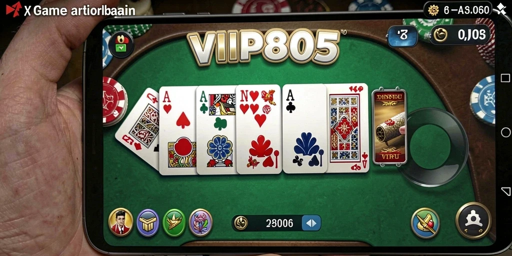 Tampilan gameplay domino yang seru dan interaktif.